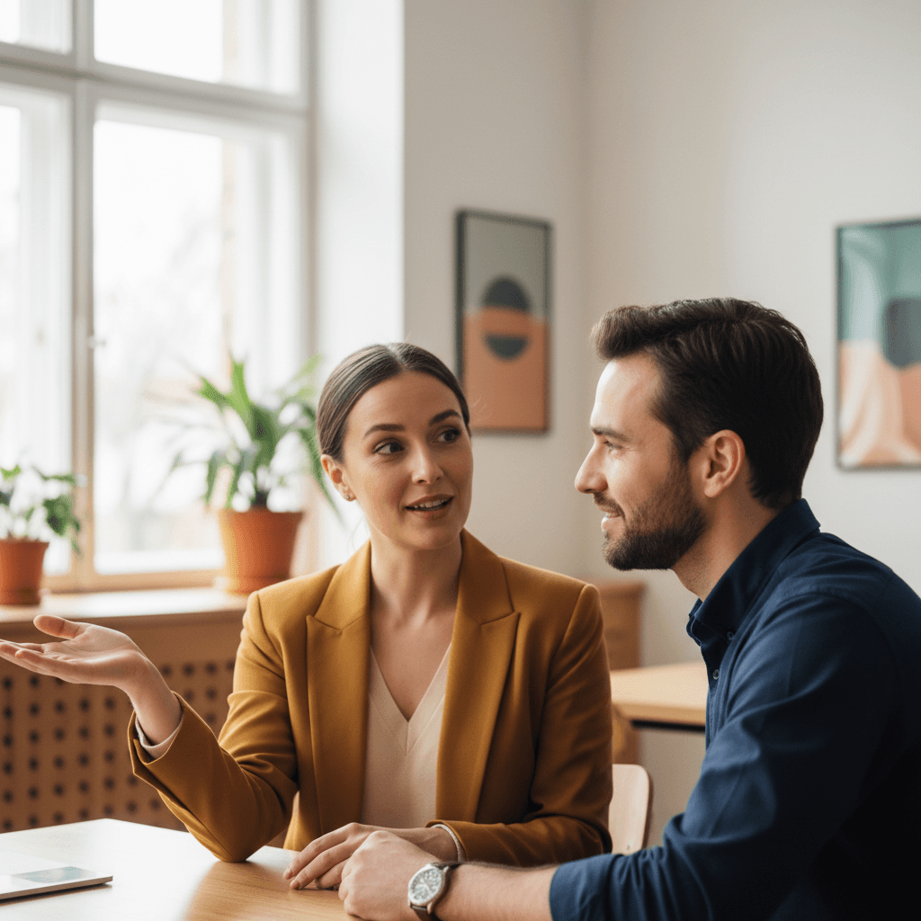 Supportive mentoring relationship with genuine connection